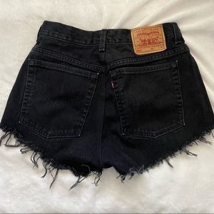 Vintage Levi 550 High Rise Cutoffs